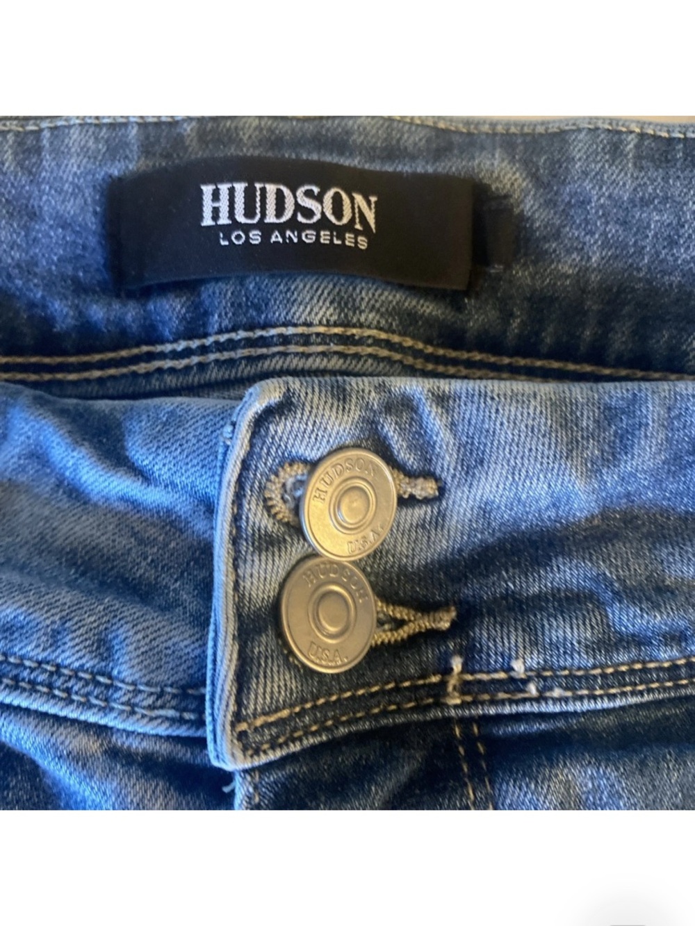 Hudson Jeans Women's High Rise Dark Blue Denim